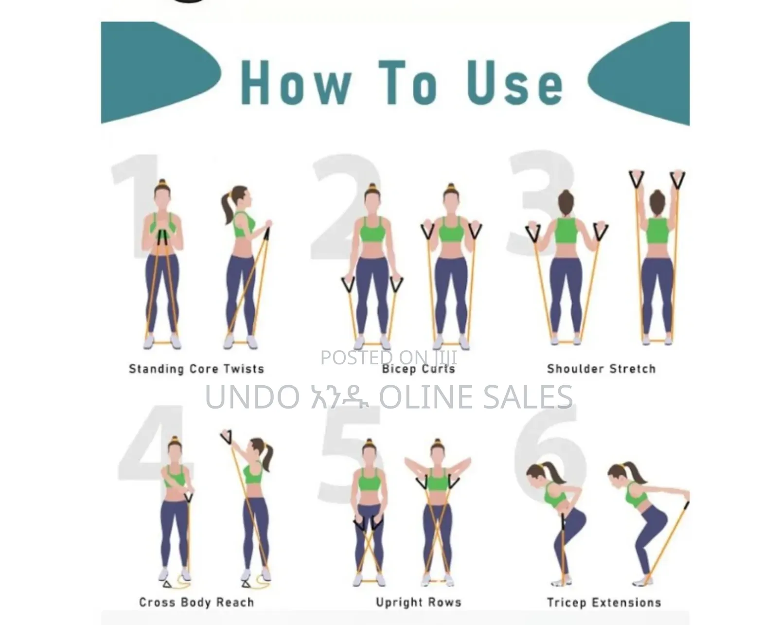 Resistance Band With Handles, Exercise Bands