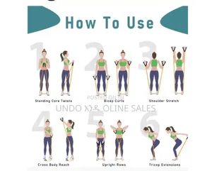 Resistance Band With Handles, Exercise Bands