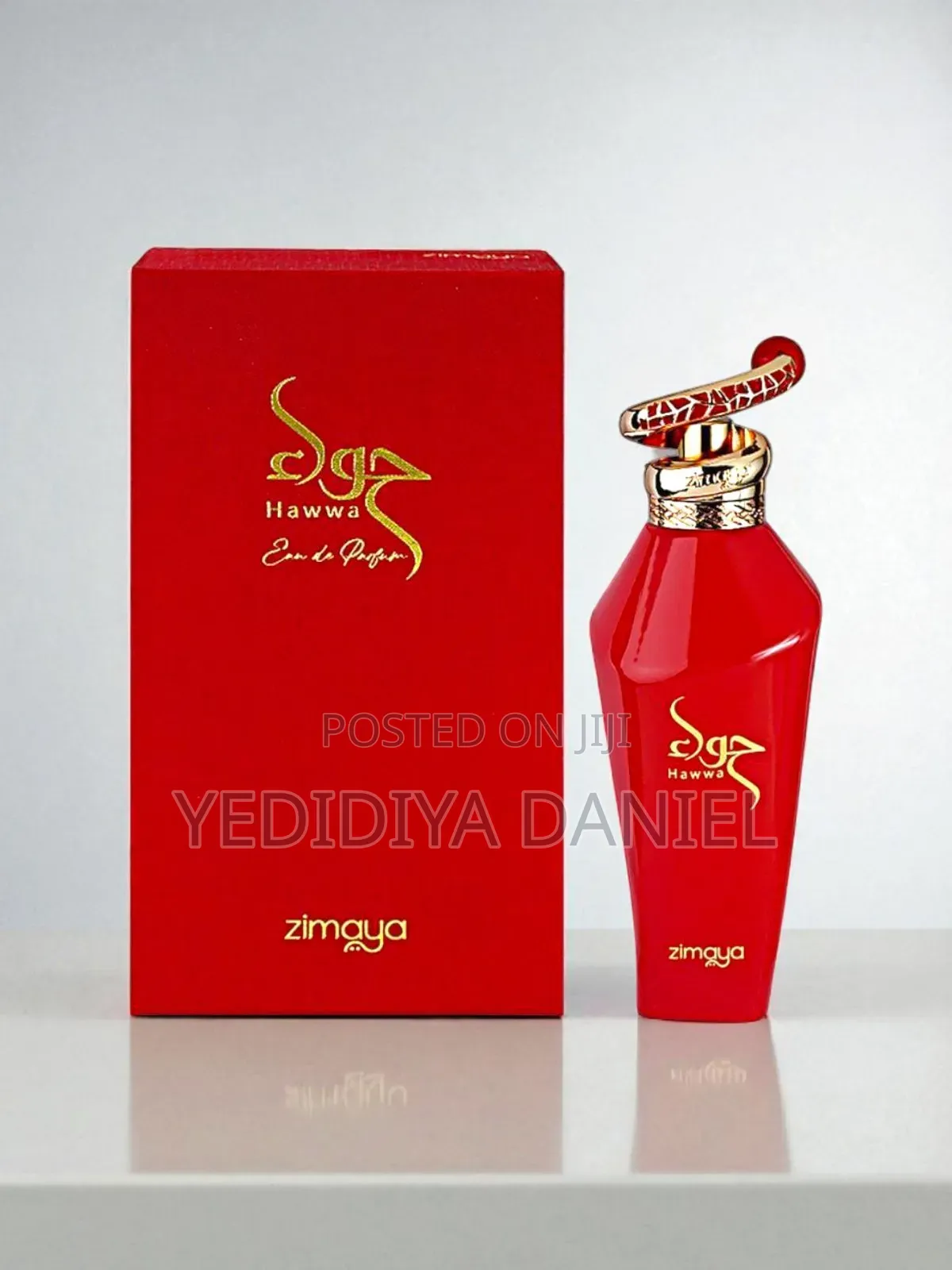 Zimaya Hawwa Red Eau De Parfum for Women.