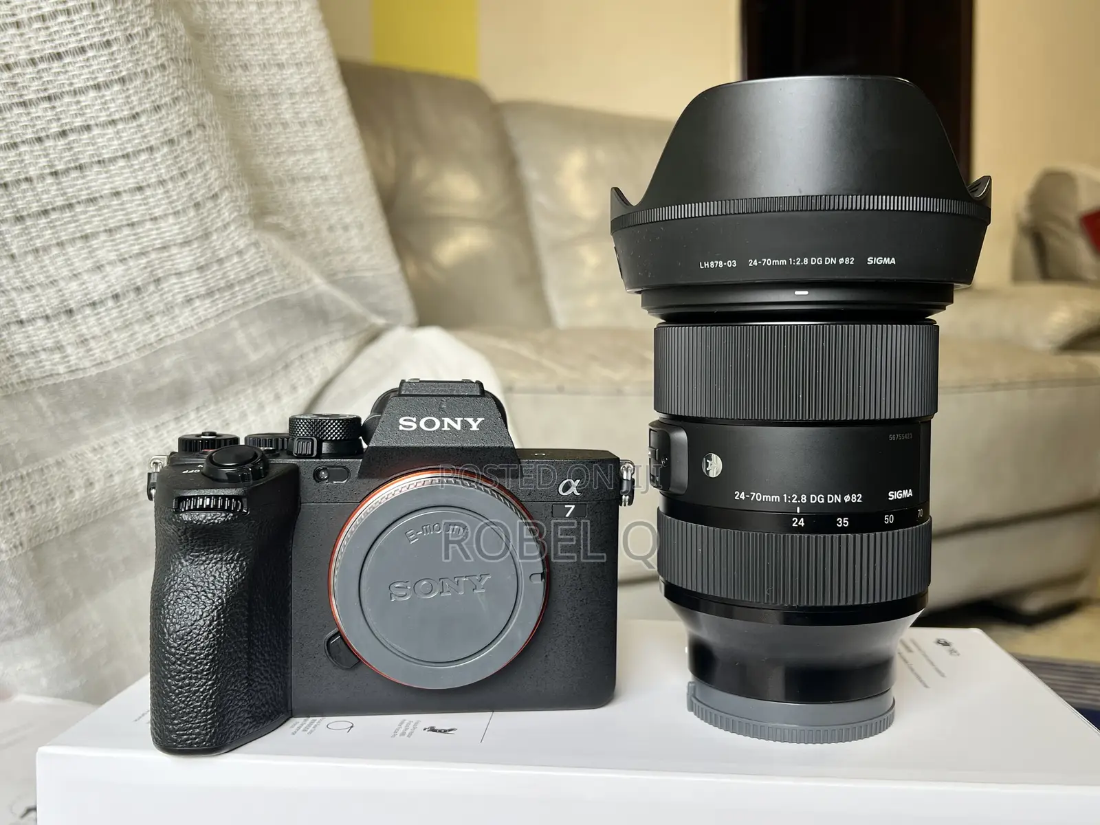 Sony Alpha 7 Mark 4 Mirrorless With Sigma