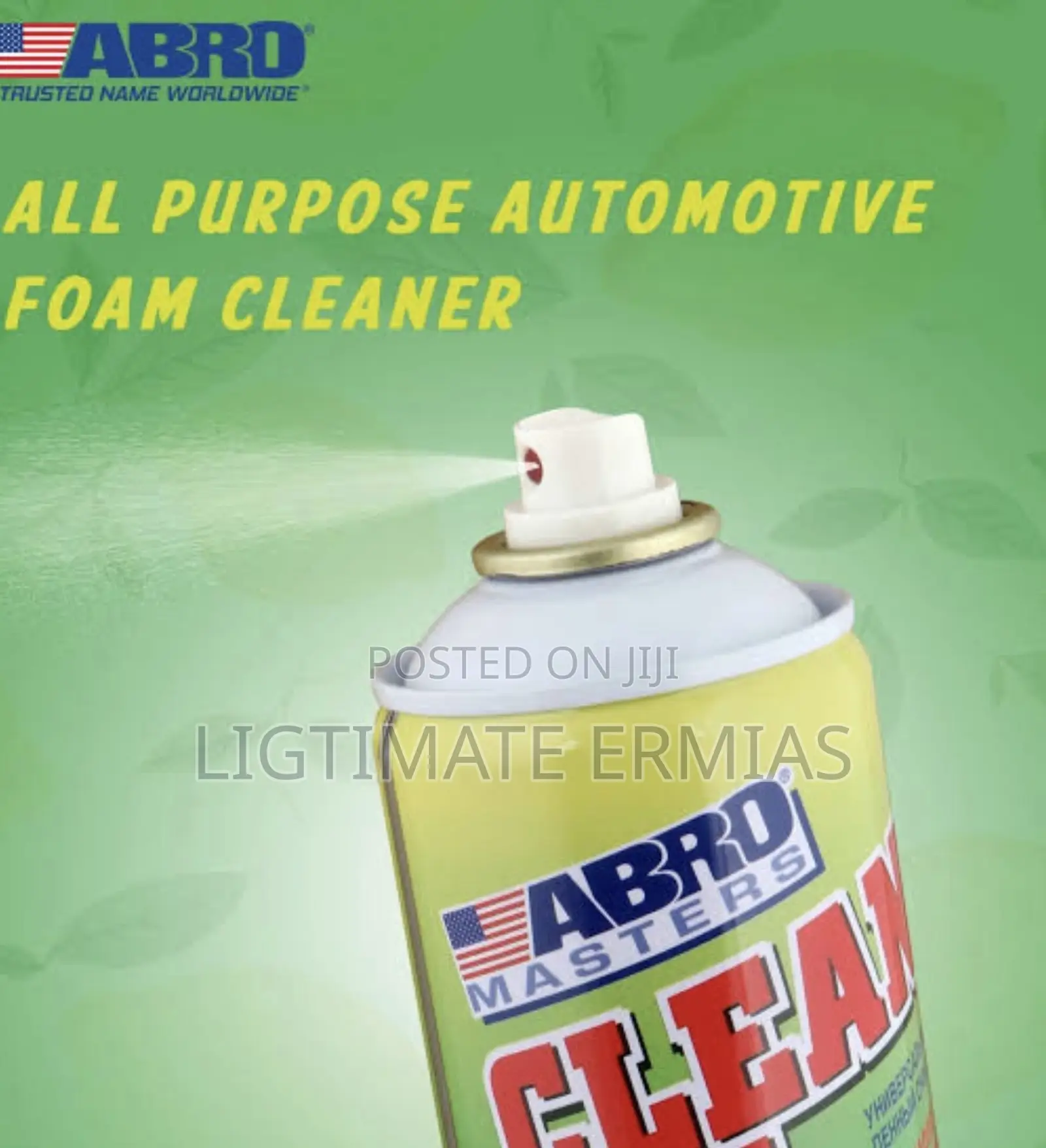 Abro Masters Clean All-Purpose Automotive Foam Cleaner