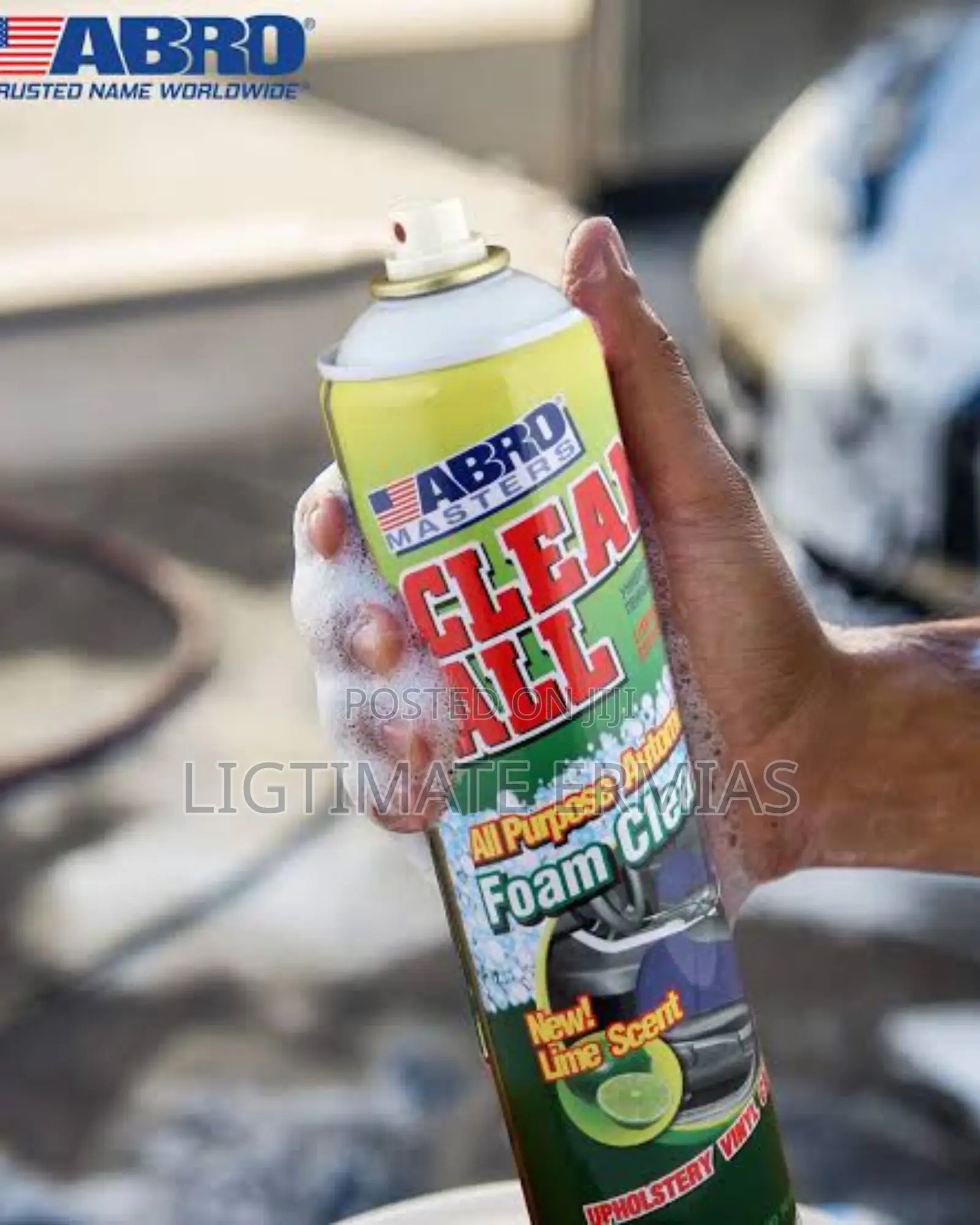 Abro Masters Clean All-Purpose Automotive Foam Cleaner