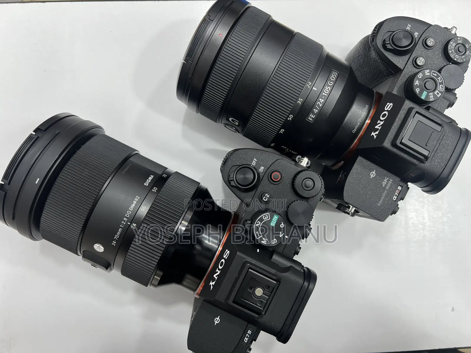 Sony Alpha 7 Iv and Riv + Different Lens