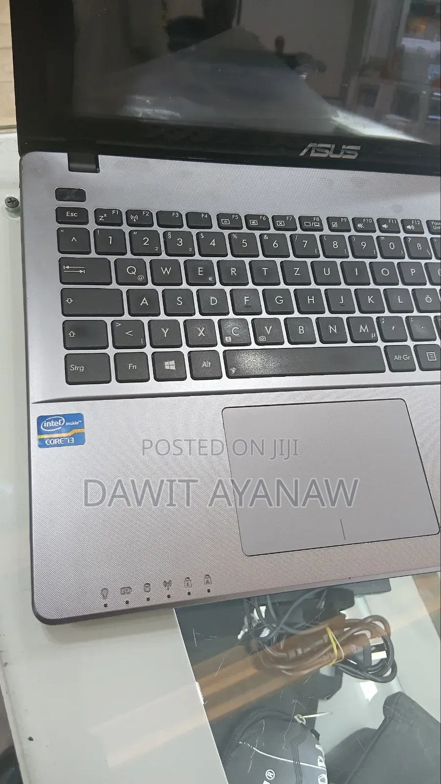 New Laptop Asus 8GB Intel Core I3 HDD 500GB