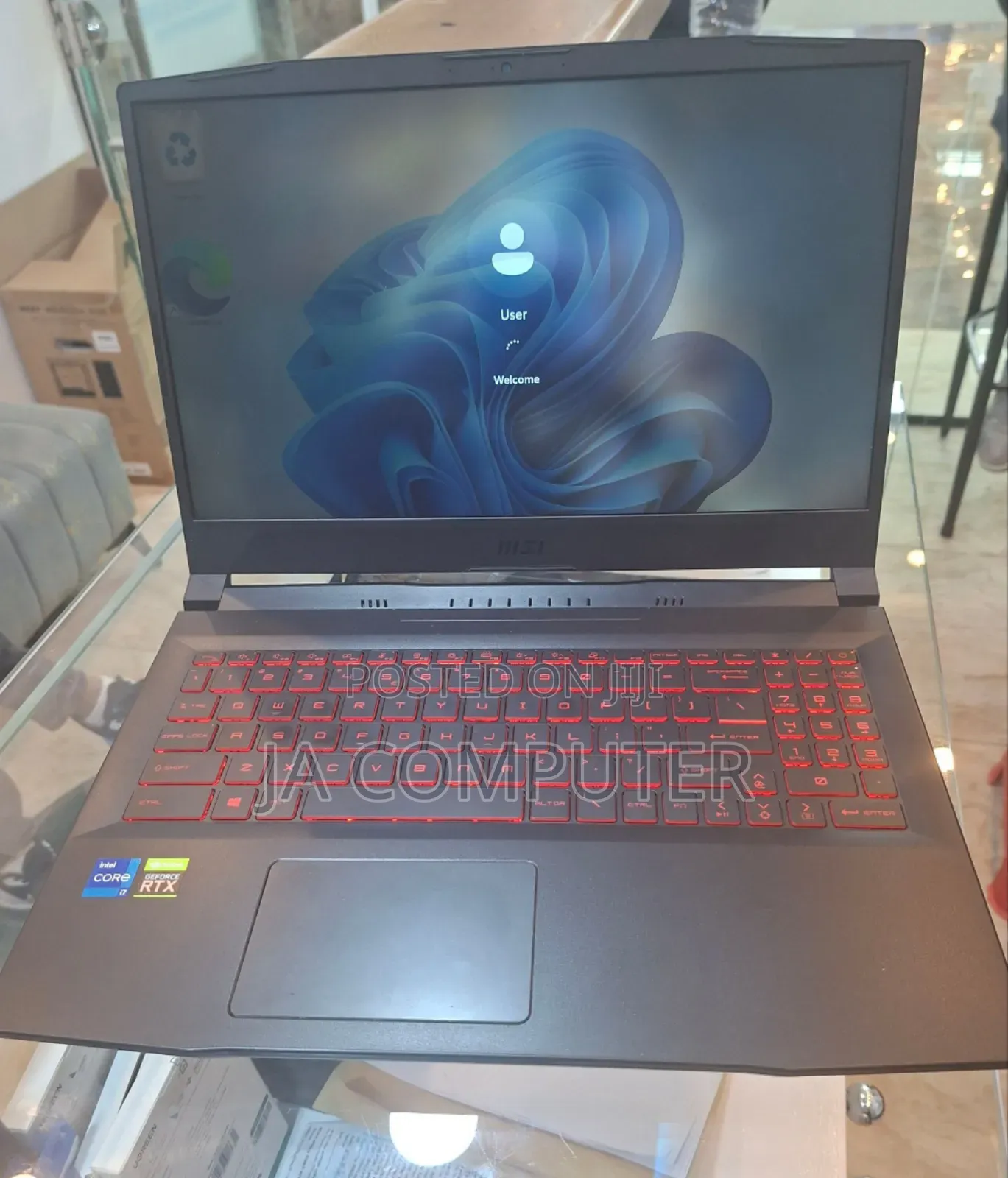 New Laptop MSI Katana 15 16GB Intel Core I7 SSD 1T