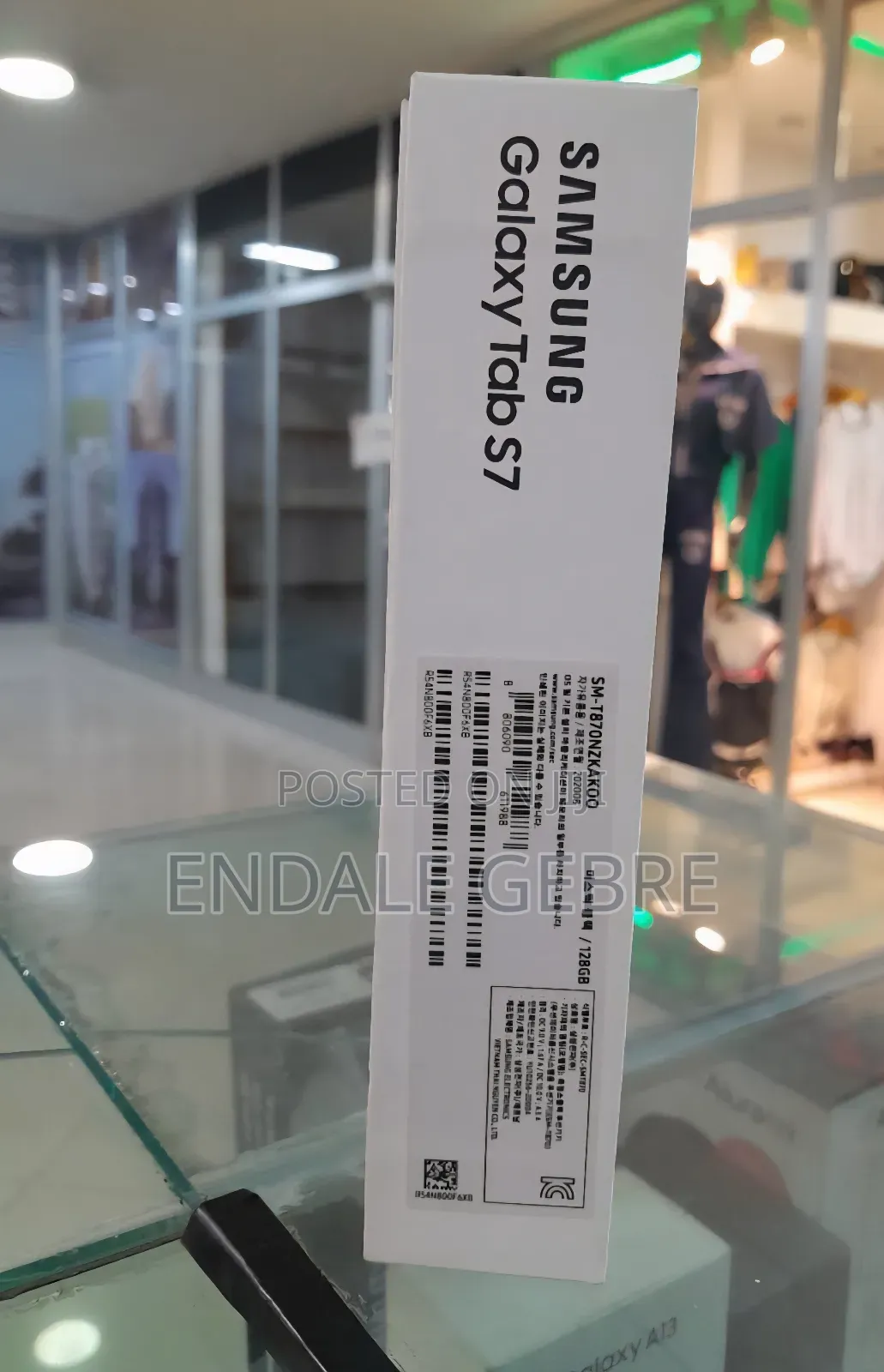 New Samsung Galaxy Tab S7 128 GB Gray