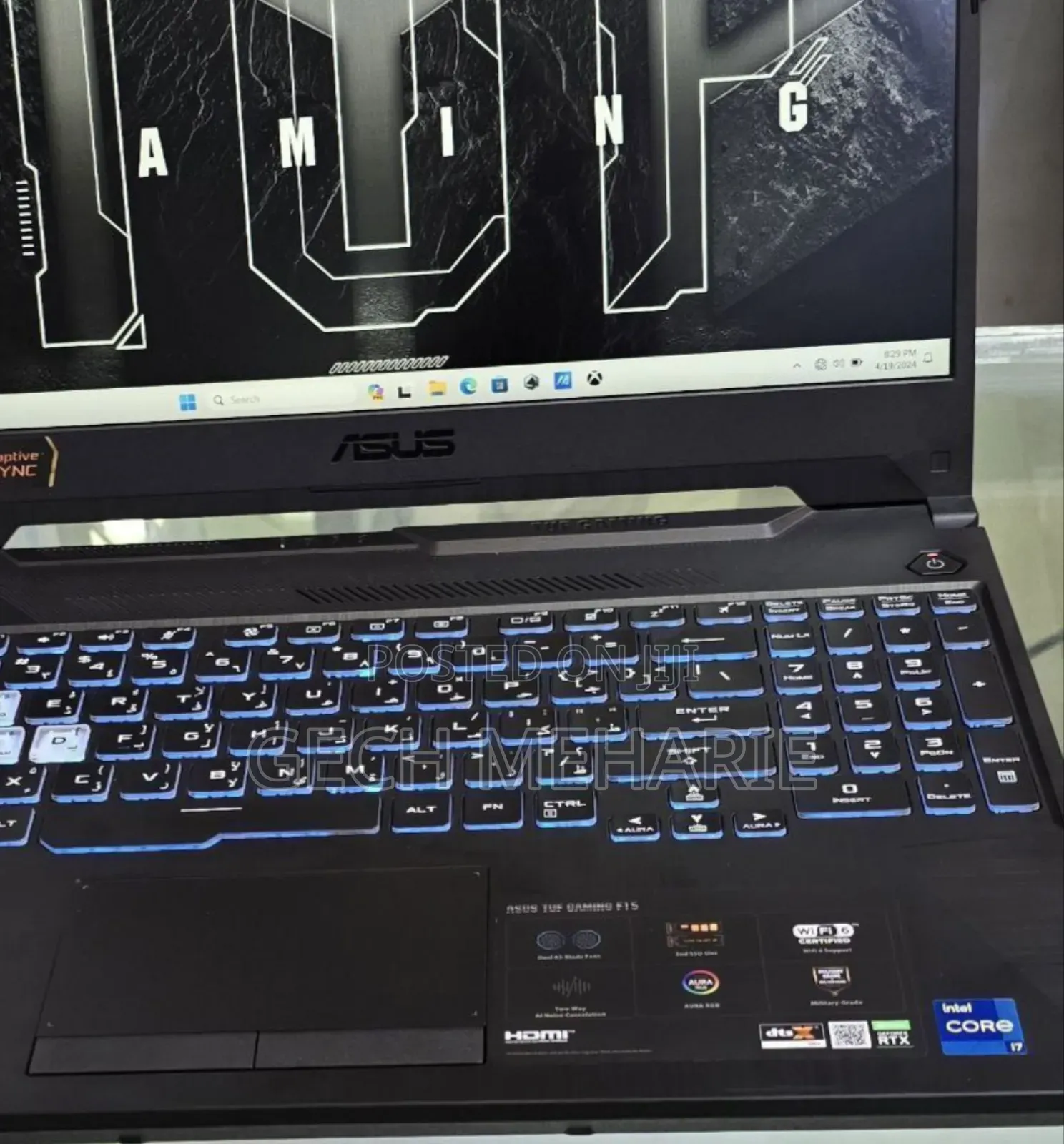 New Laptop Asus TUF Gaming A15 16GB Intel Core I7 SSD 512GB