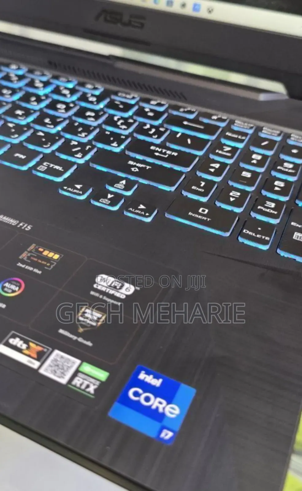 New Laptop Asus TUF Gaming A15 16GB Intel Core I7 SSD 512GB