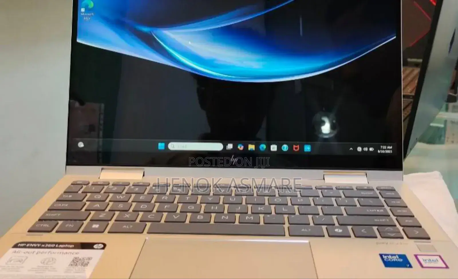 New Laptop HP Envy X360 16GB AMD Ryzen 7 SSD 512GB