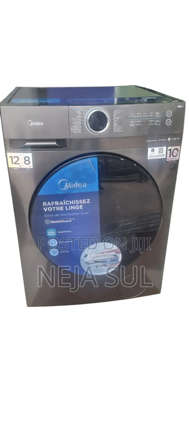 Midea Washing Machine 12/8kg Full Automatic 100%Dryers