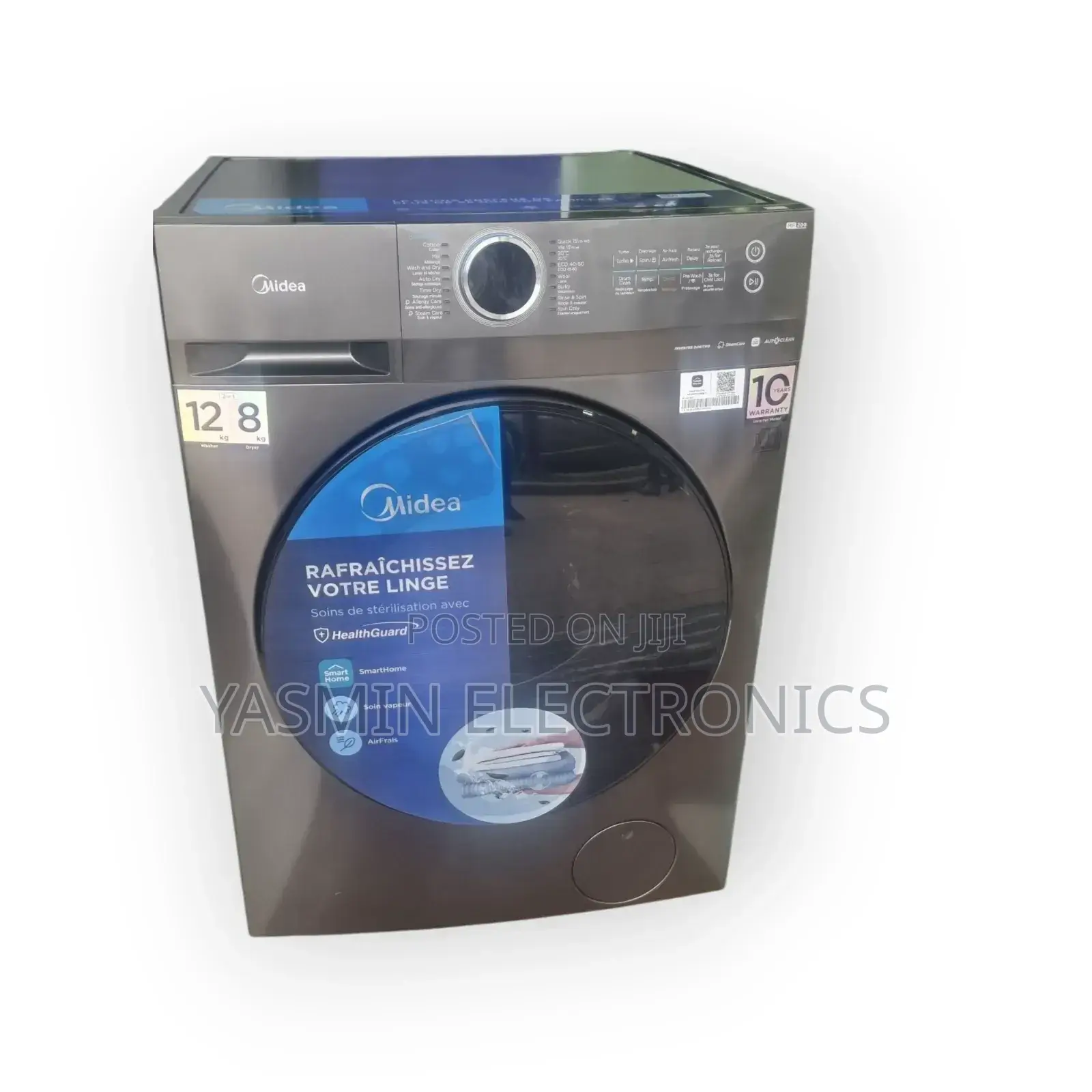 Midea Washing Machine 12/8kg Full Automatic 100%Dryers