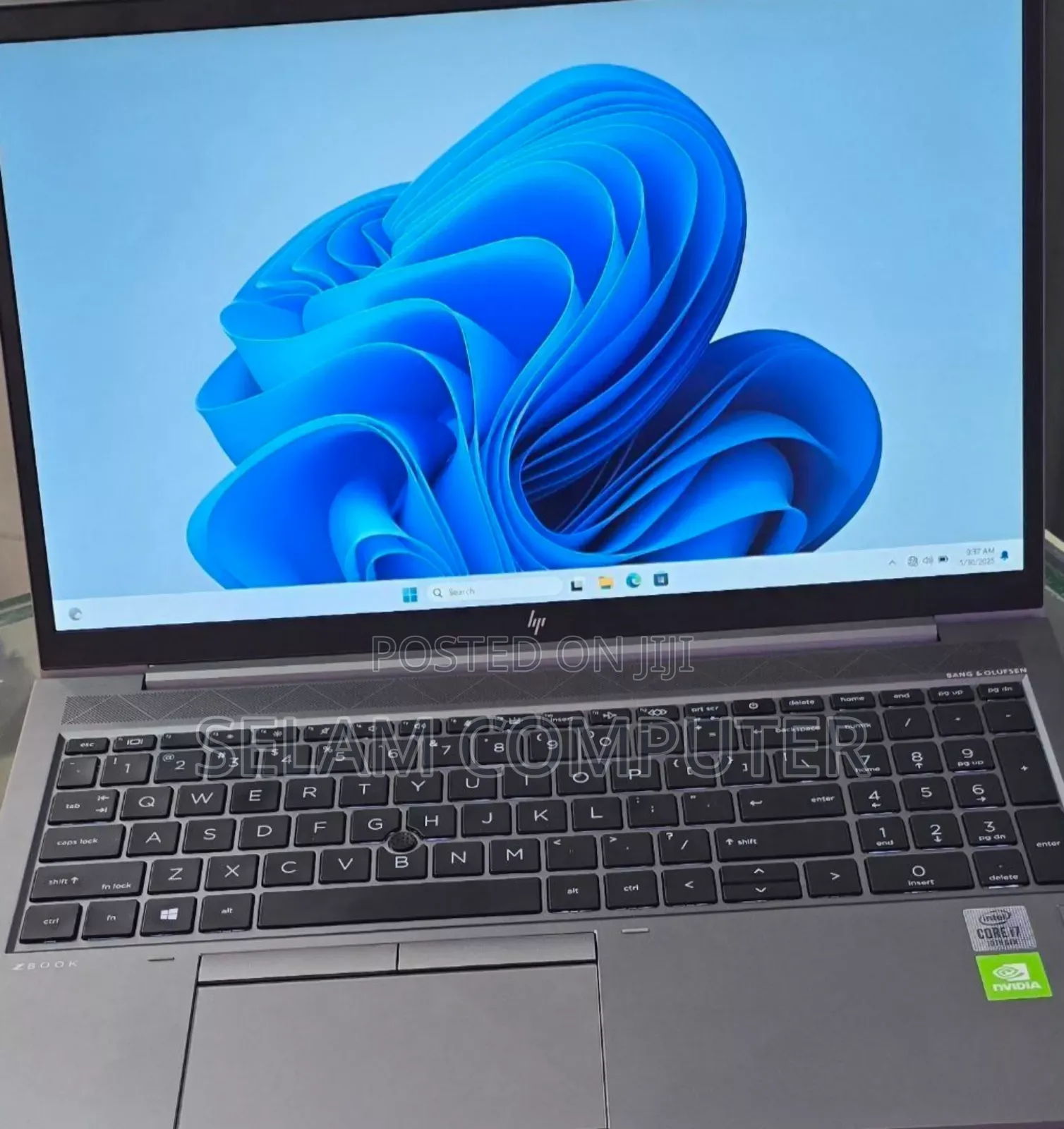 New Laptop HP ZBook Fury 17 G7 16GB Intel Core I7 SSD 1T