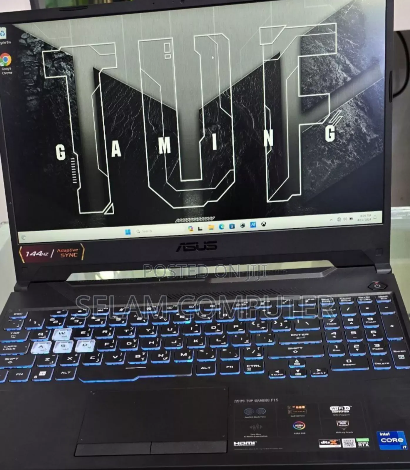 New Laptop Asus TUF Gaming A15 16GB Intel Core I7 SSD 512GB