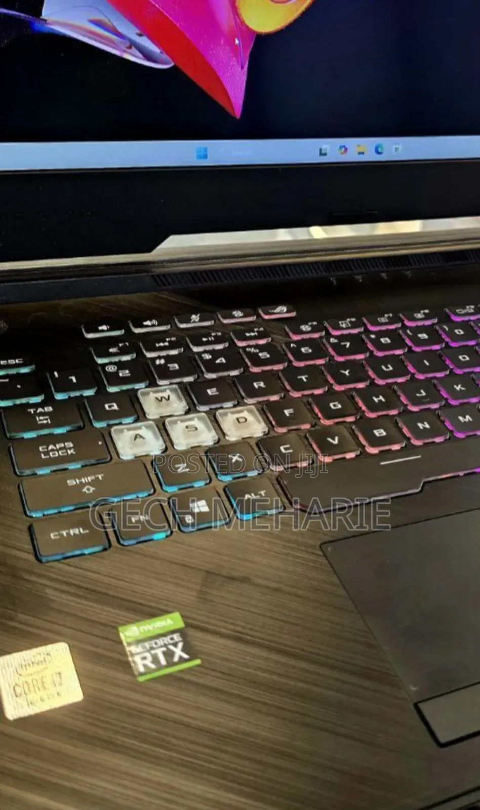 New Laptop Asus ROG Strix G15 16GB Intel Core i7 SSD 512GB