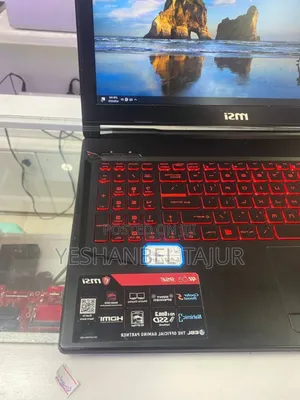 New Laptop MSI GF63 16GB Intel Core I7 SSD 512GB