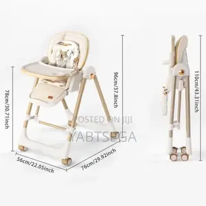 Photo - 5-in-1high Chair Multifunctionከመመገቢያ ወንበርነት በተጨማሪ ዣዋዥመዌ (Swing)የሚሆን