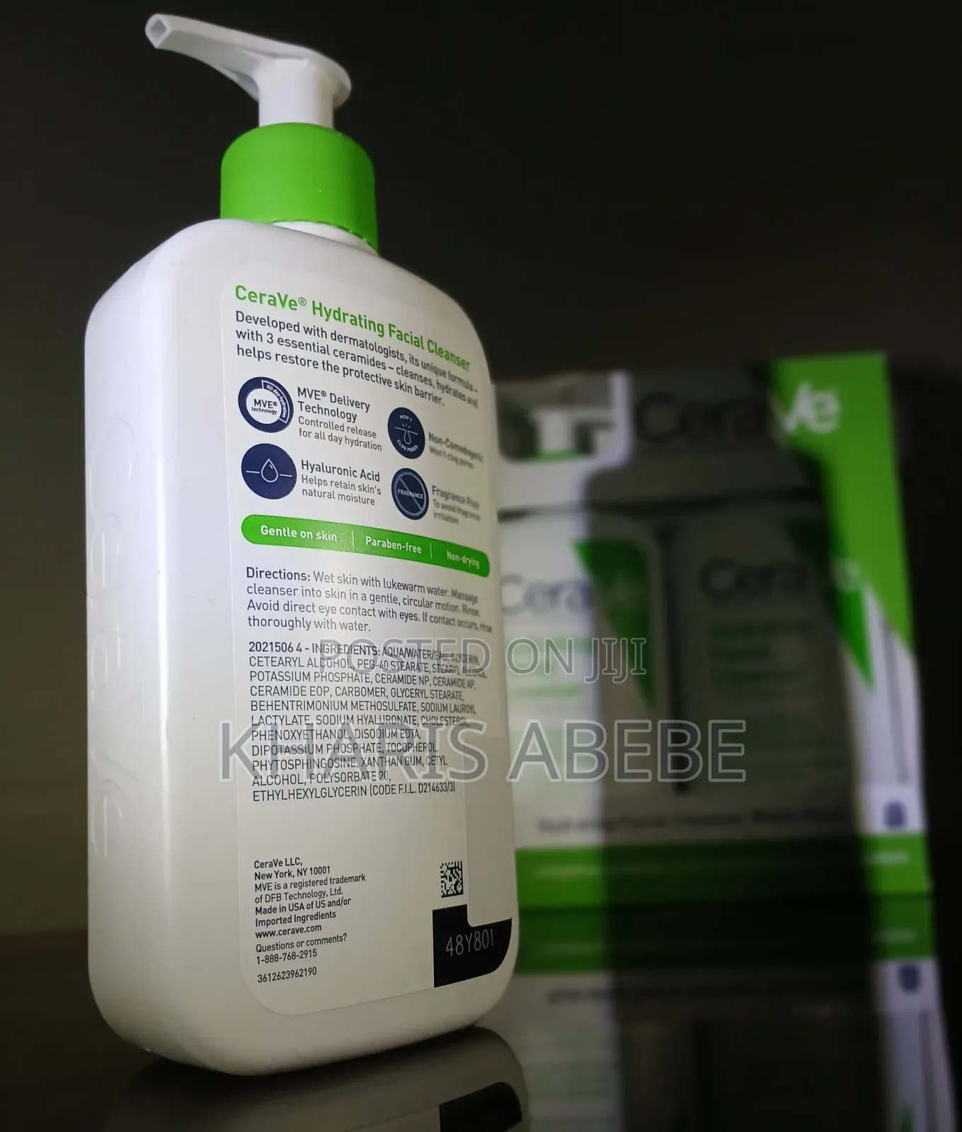 Cerave - Hydrating Facial Cleanser