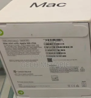 New Desktop Computer Apple iMac M4 16GB Apple M4 SSD 256GB