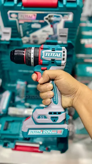 Photo - Original Total Chargeable Drill 20 Volt 55 Nm ቶታል ቻርጀር ድሪል Brushless