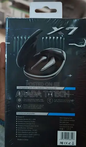 X7 Wireless Earphones.