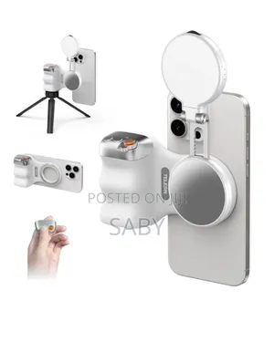 Photo - 2in1 Telesin Magnetic Grip With Ring Light