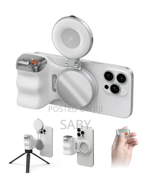 2in1 Telesin Magnetic Grip With Ring Light