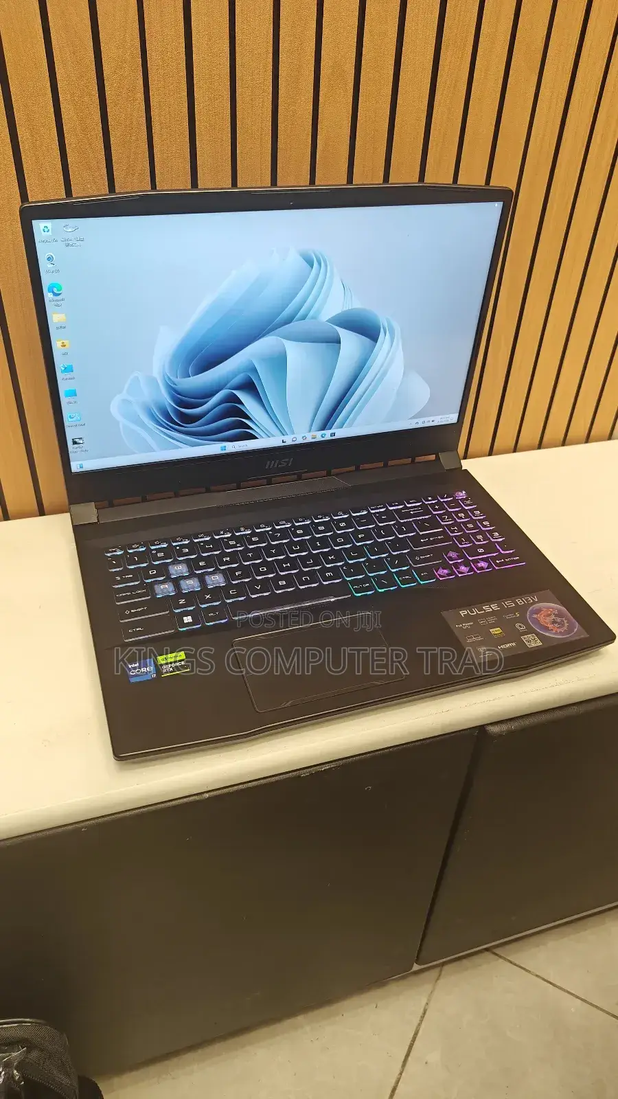 New Laptop MSI Pulse GL66 16GB Intel Core i7 SSD 1T