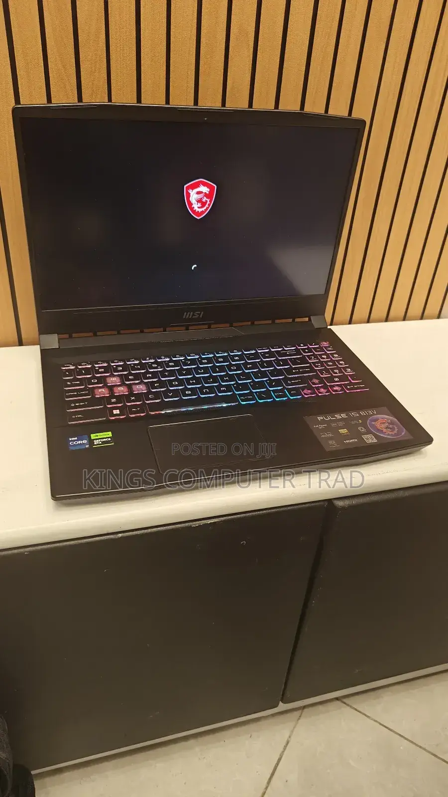 New Laptop MSI Pulse GL66 16GB Intel Core i7 SSD 1T