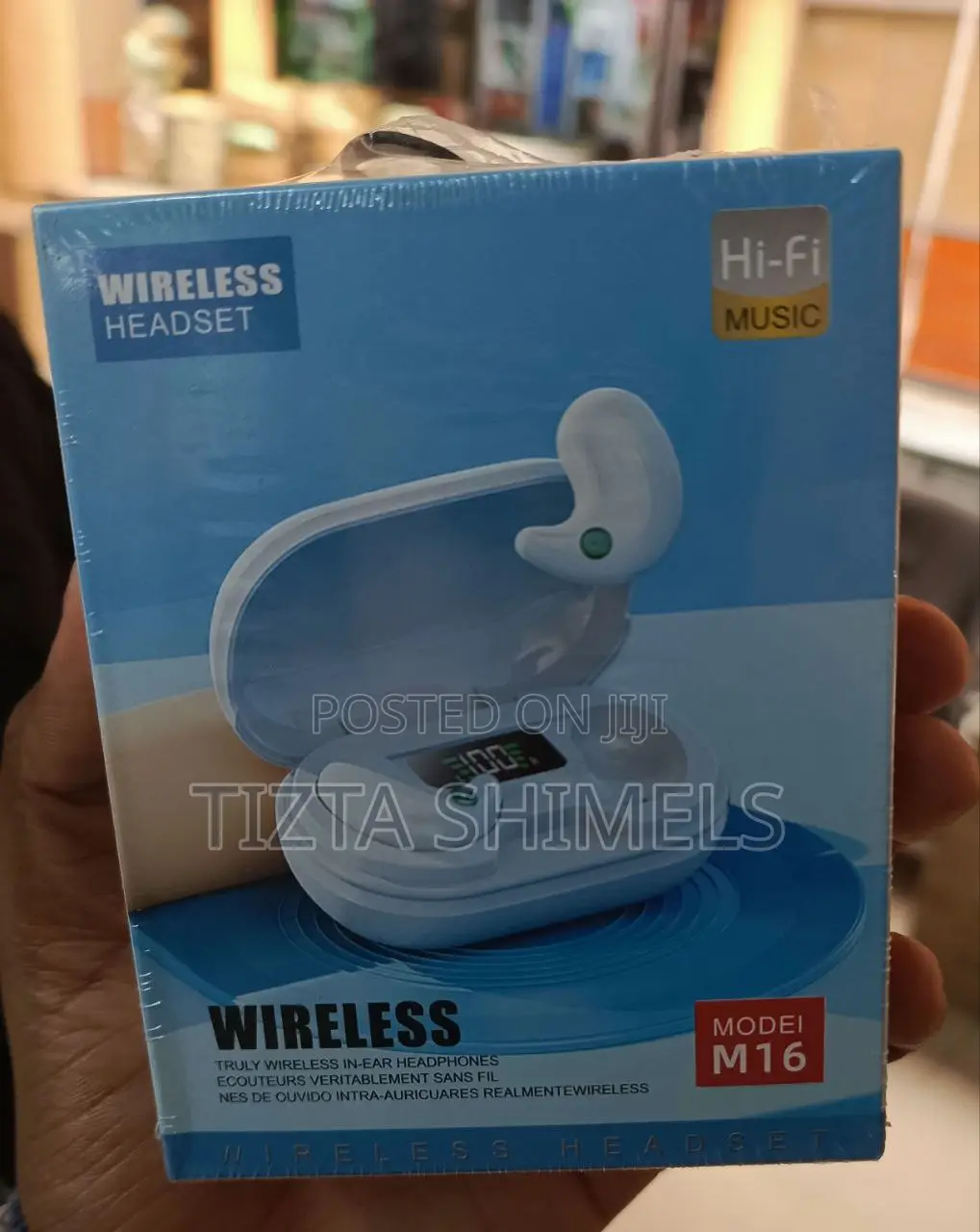 Modei M16 Wireless Headset.