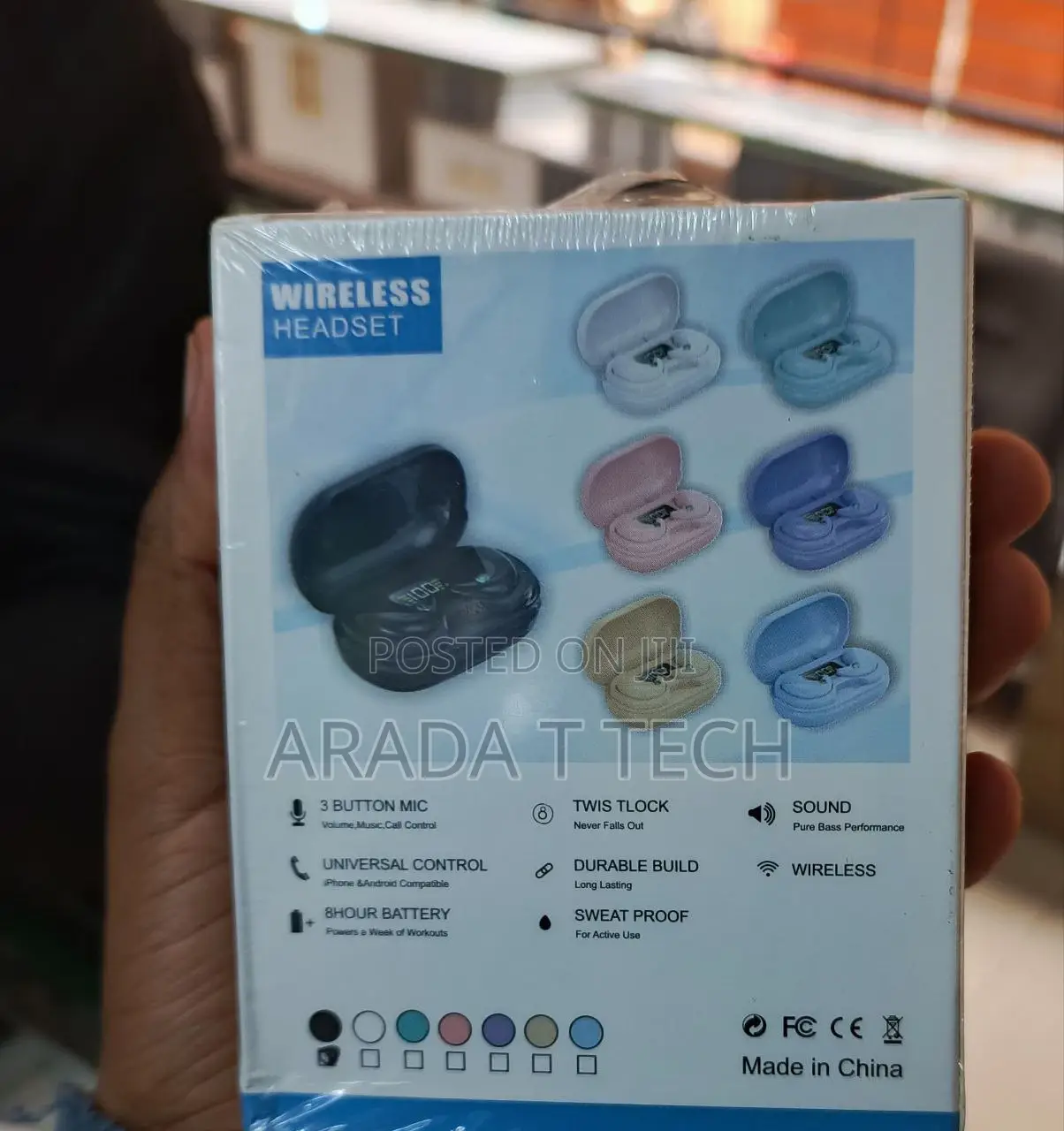 Modei M16 Wireless Headset.