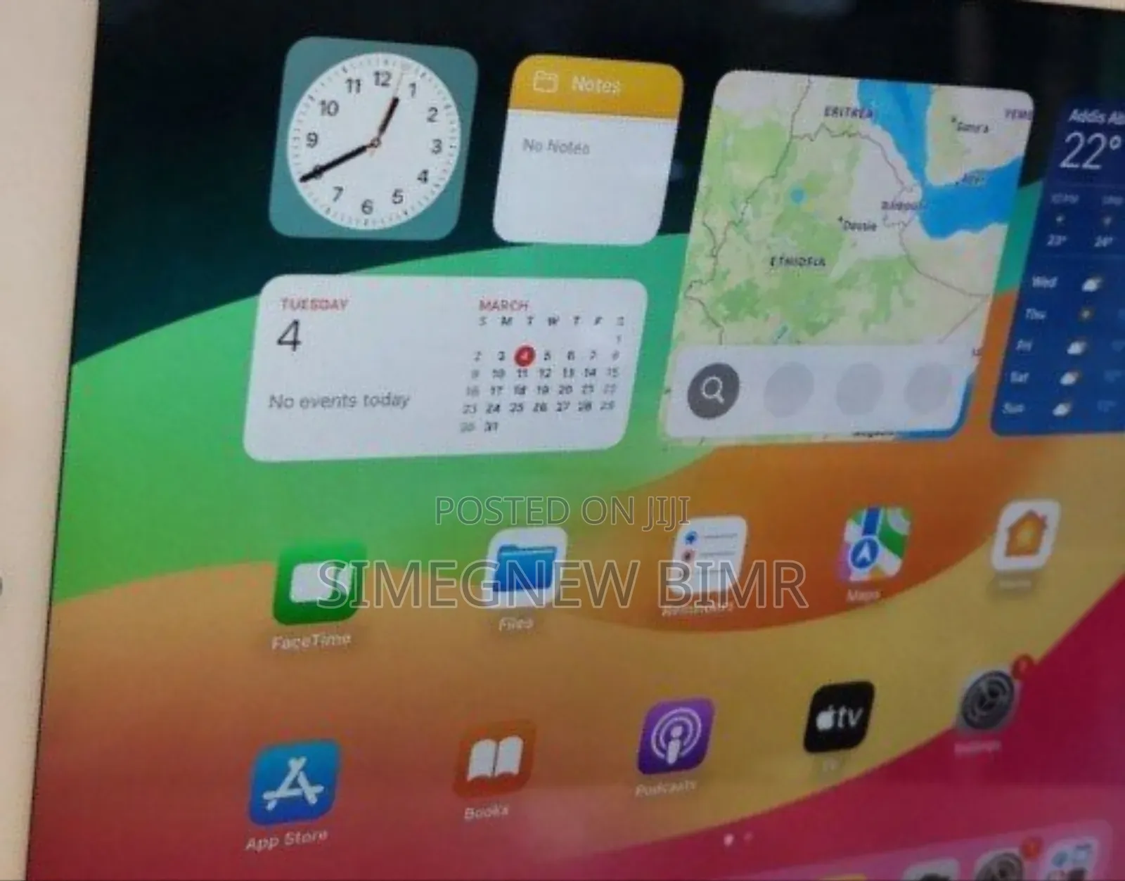 New Apple iPad 10.2 (2019) 128 GB Silver