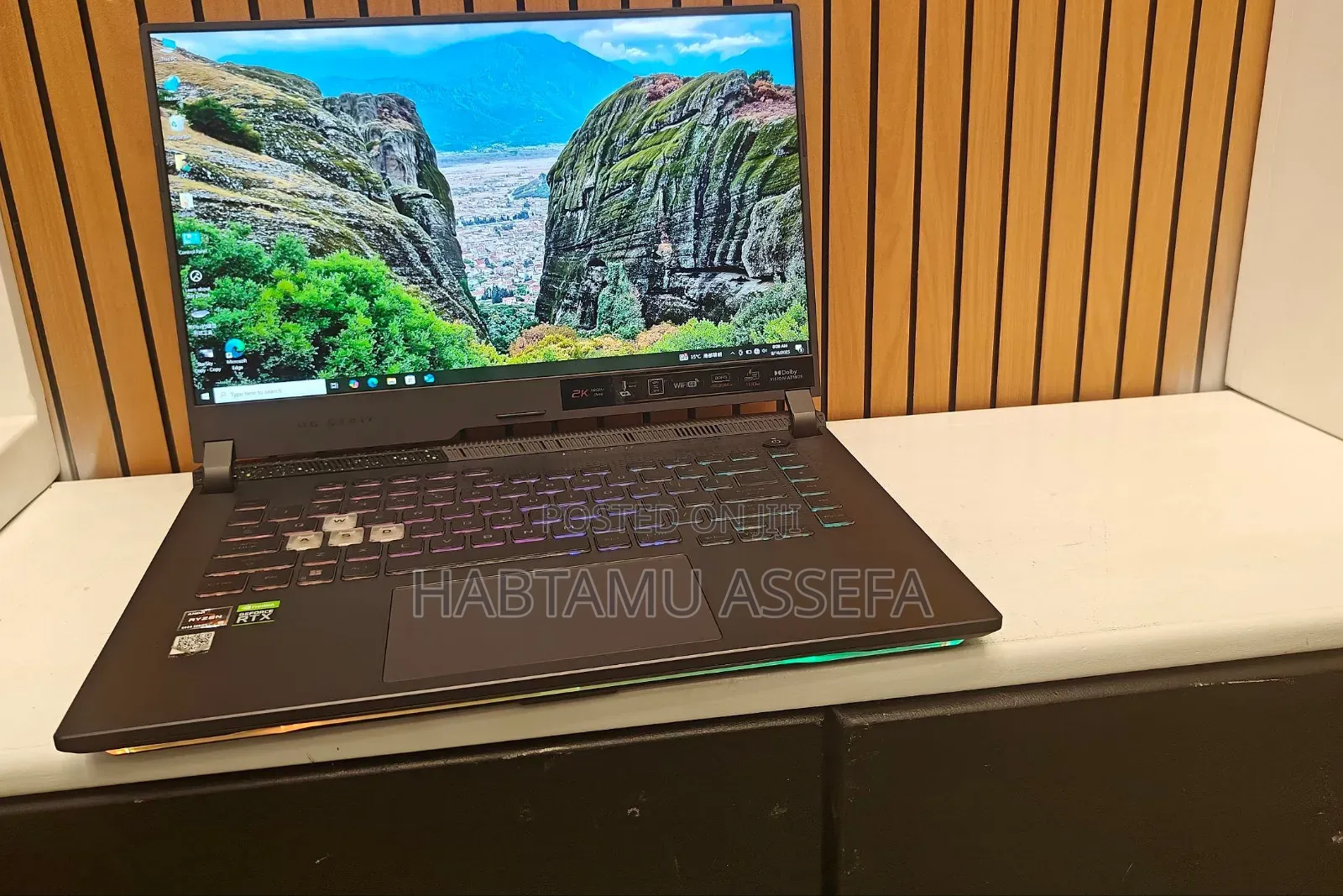 New Laptop Asus ROG Strix G15 16GB AMD Ryzen 9 SSD 512GB