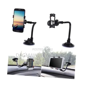 Universal Flexible Mobile Phone Holder Stand With a Suction Cup Base