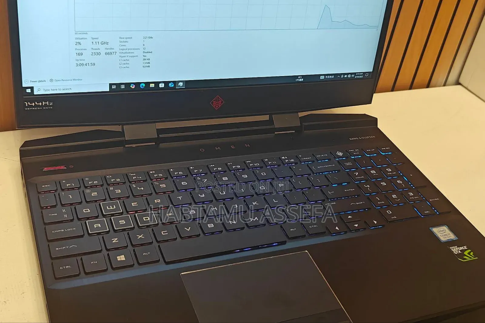 New Laptop HP Omen X 16GB Intel Core I7 SSD 512GB