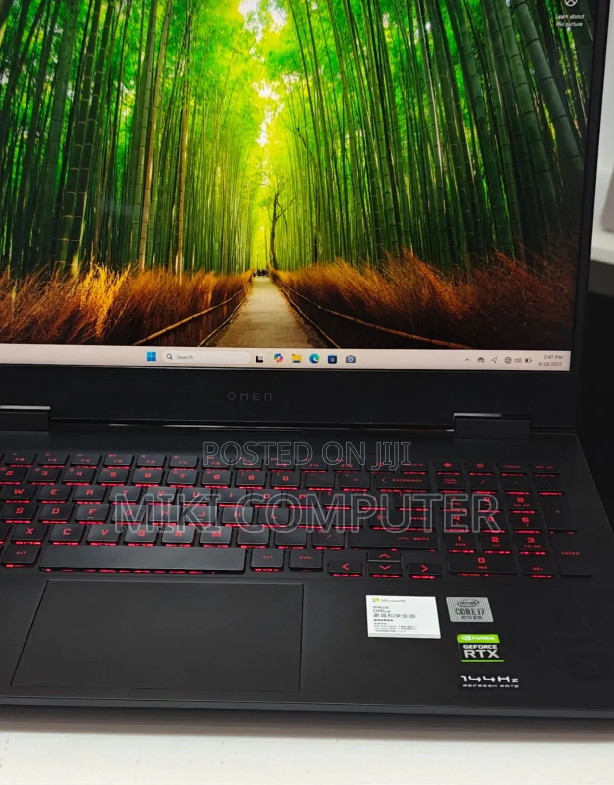 New Laptop HP Omen 15 16GB Intel Core I7 SSD 512GB