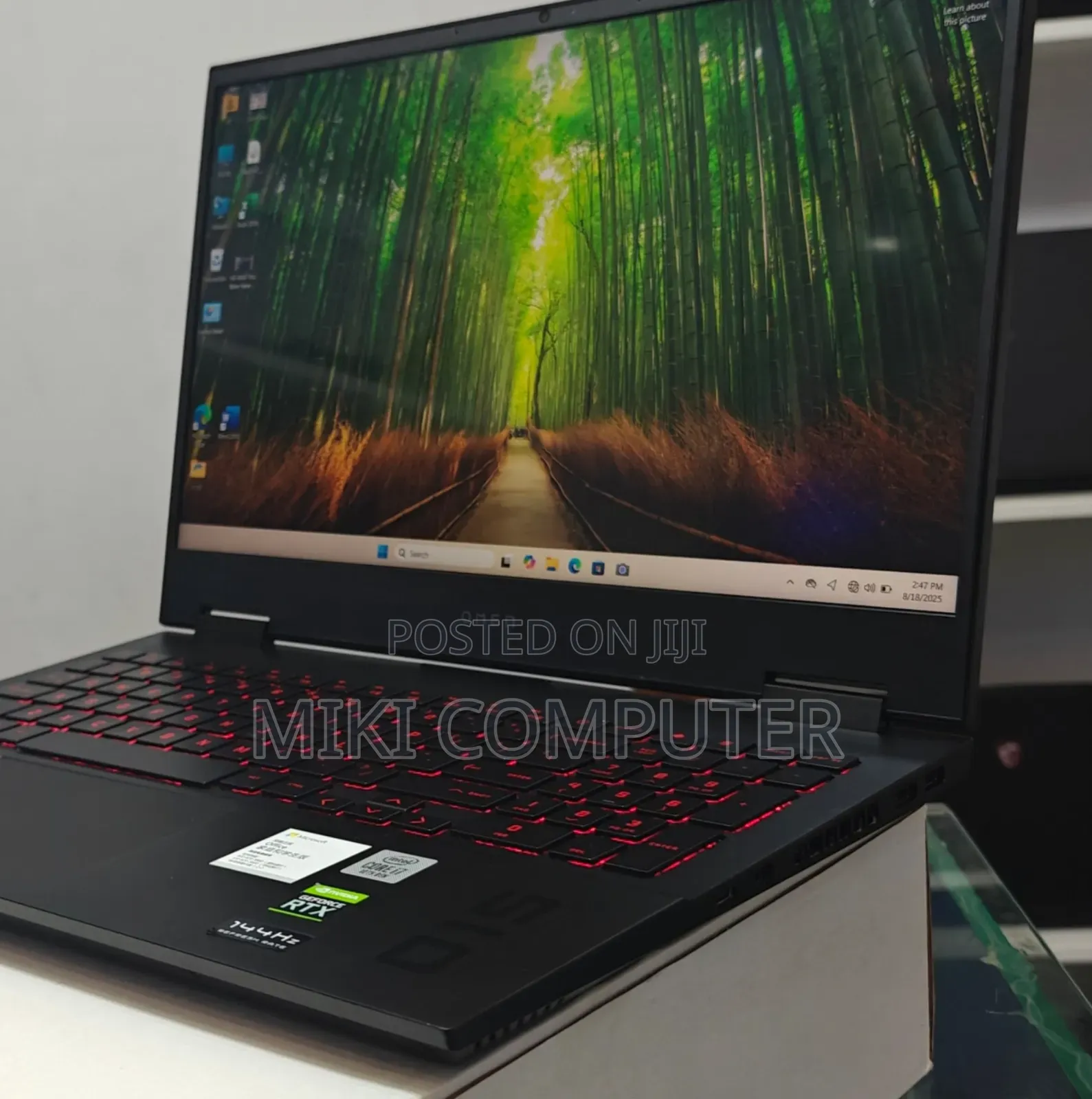 New Laptop HP Omen 15 16GB Intel Core I7 SSD 512GB