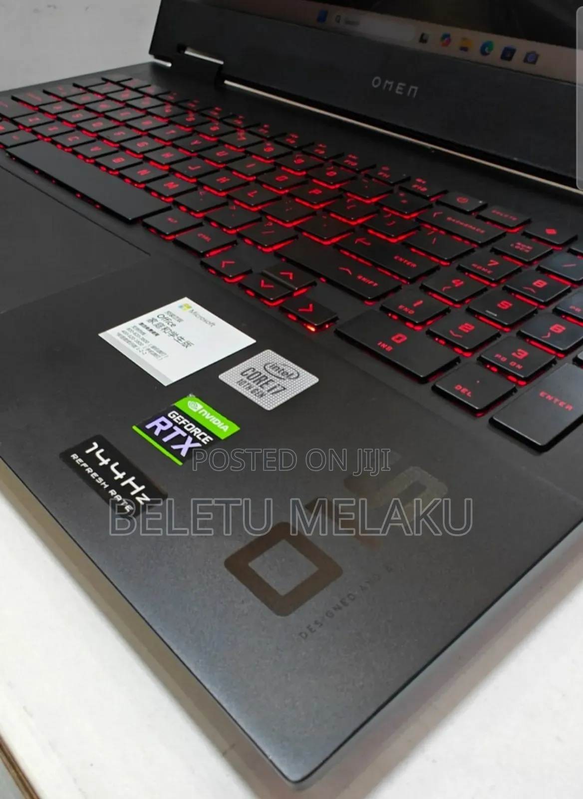 New Laptop HP Omen 15 16GB Intel Core I7 SSD 512GB