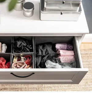 Ikea Organizer Box, Set of 6, Dark Grey