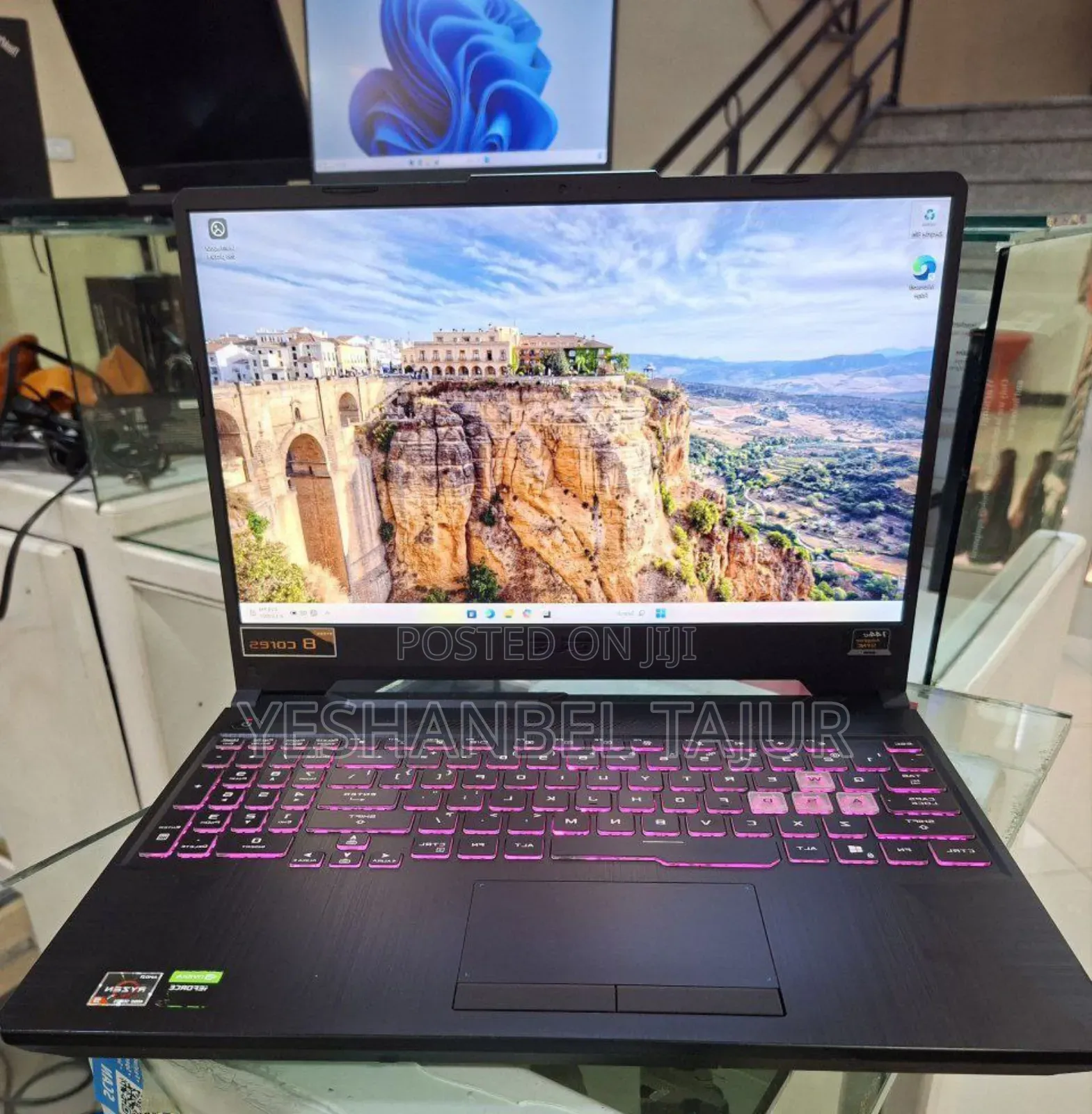 New Laptop Asus TUF Gaming A15 16GB AMD Ryzen 9 SSD 512GB