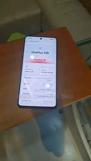 New OnePlus 12R 256 GB Black