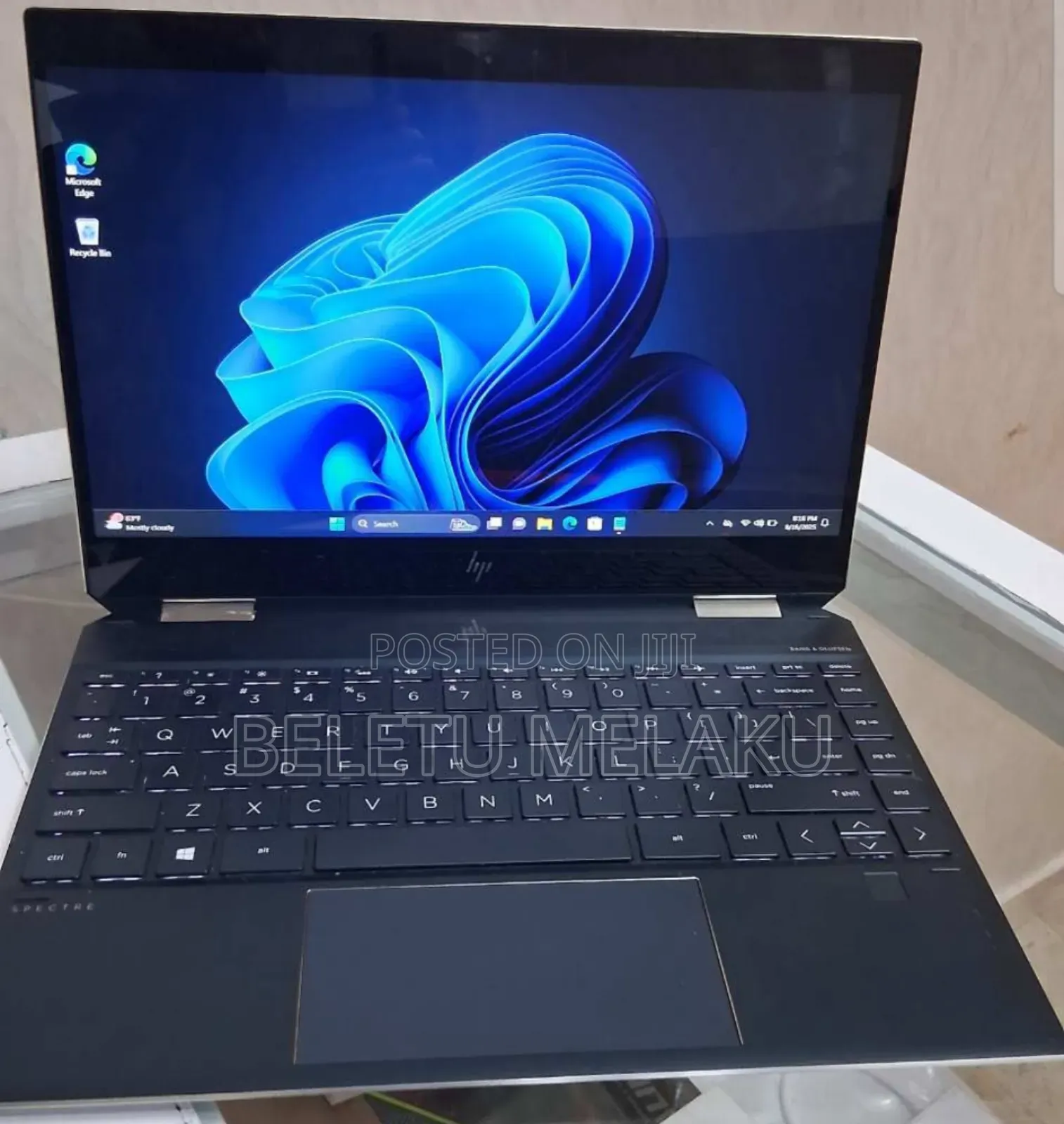 New Laptop HP Spectre X360 16GB Intel Core I7 SSD 512GB