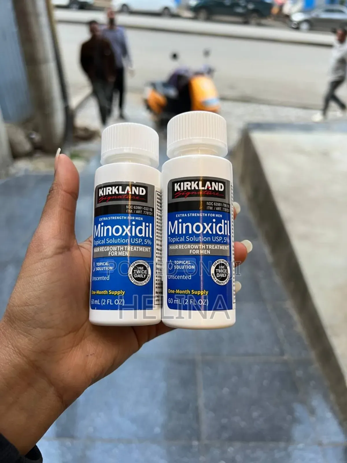 Kirkland 5% Minoxidil for Beard Hair Original From Usa