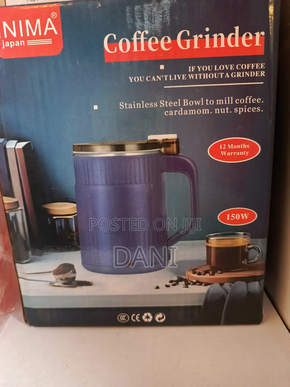 Inima 150w Electric Coffee Spice Grinder.