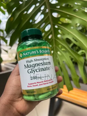 Photo - Magnesium Glycinate 240 Mg Supports for Muscles Relaxation