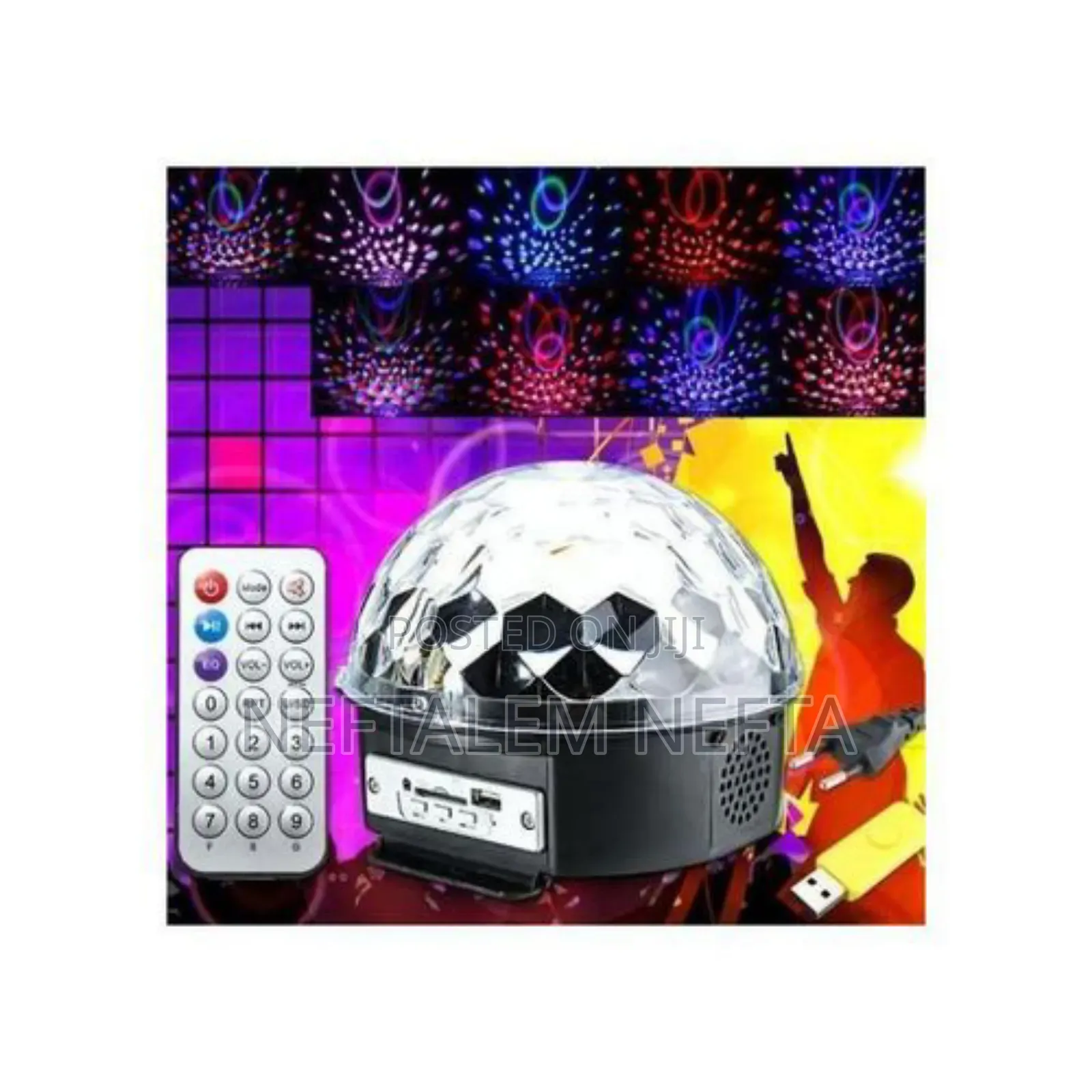 Crystal Magic Ball Light