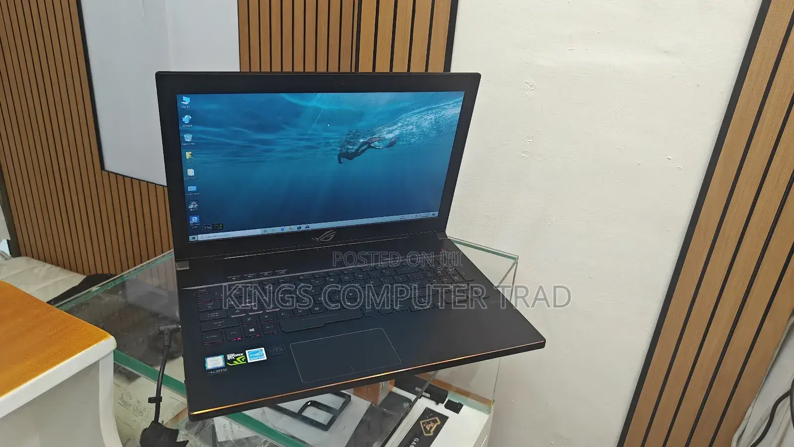 New Laptop Asus ROG Zephyrus G16 16GB Intel Core I7 HDD+SSD 1T