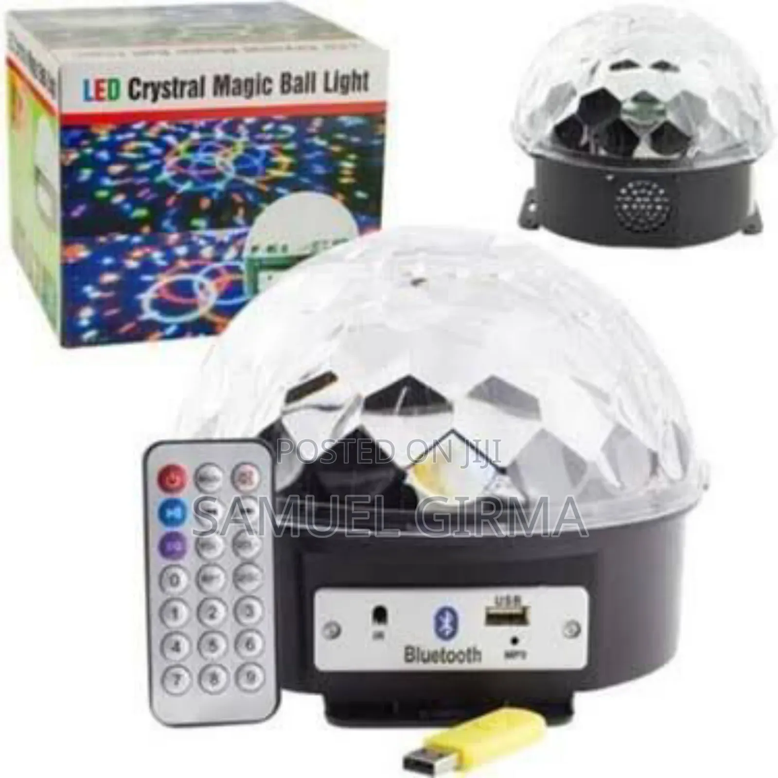 Crystal Magic Ball Light