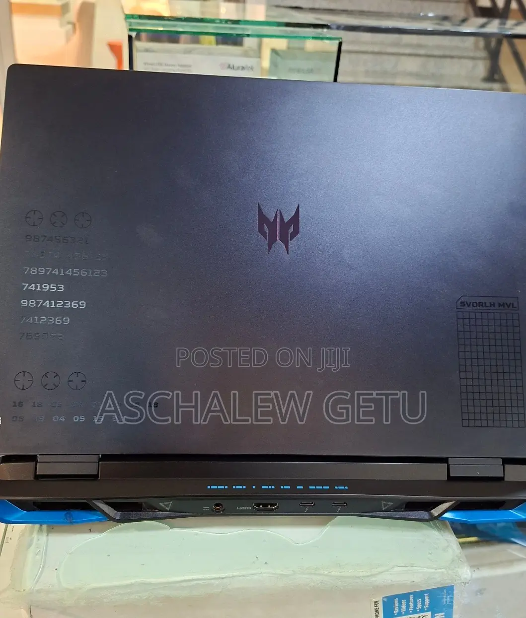 New Laptop Acer Predator Helios 300 16GB Intel Core I9 SSD 1T