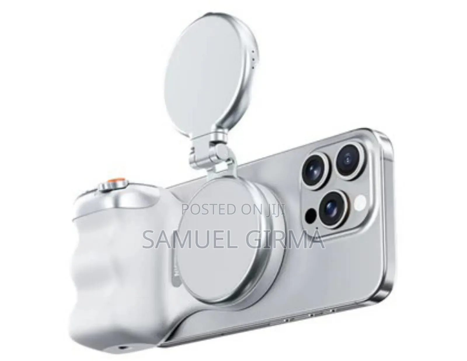 2in1 Telesin Magnetic Grip With Ring Light