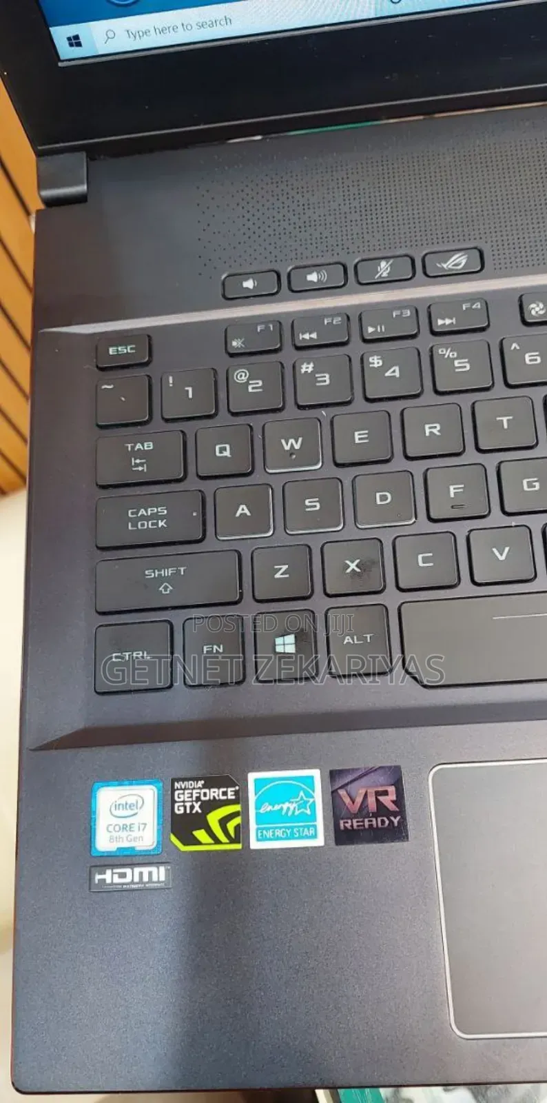 New Laptop Asus ROG Zephyrus G15 16GB Intel Core I7 HDD+SSD 256GB